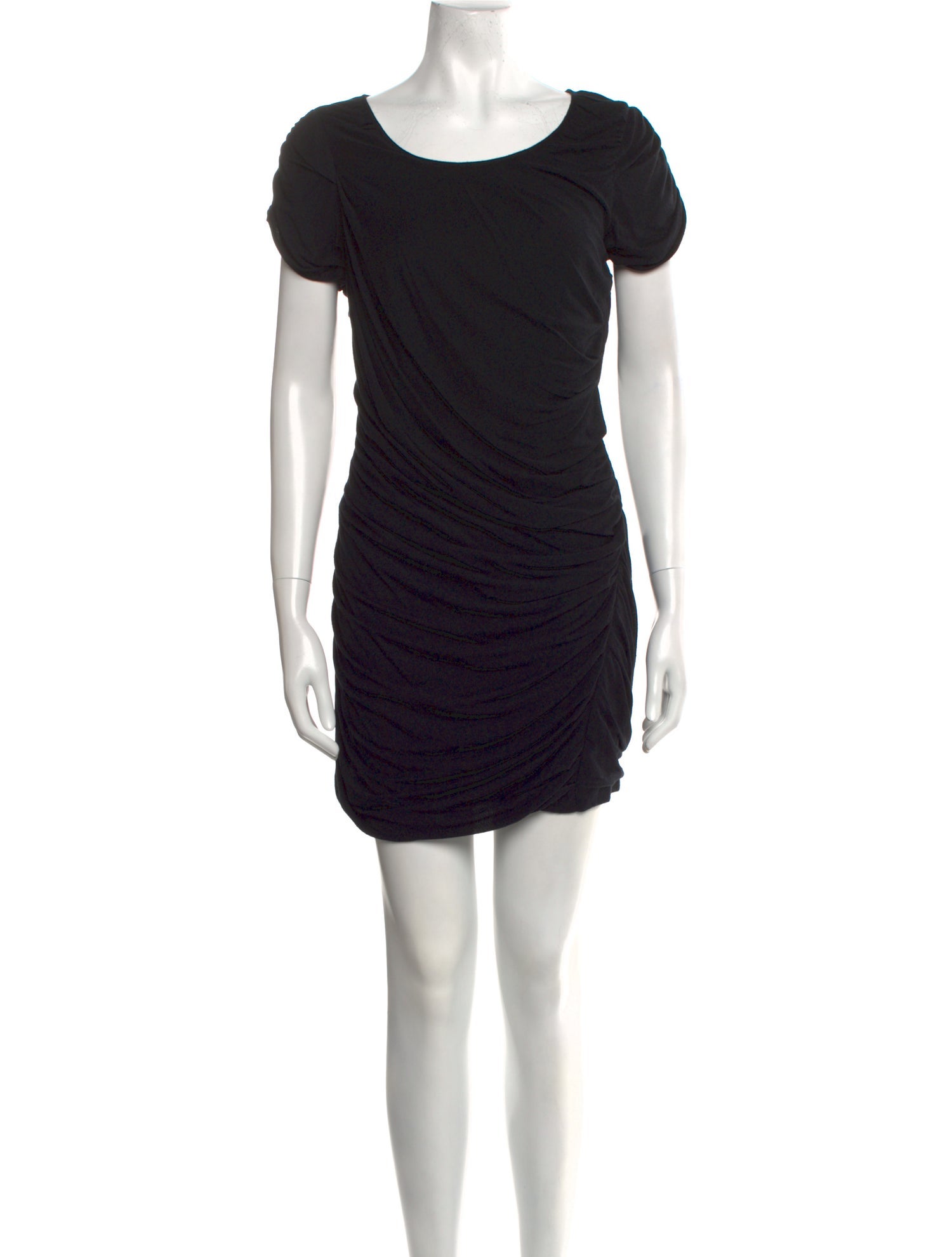 Diane von Furstenberg Scoop Neck Mini Dress