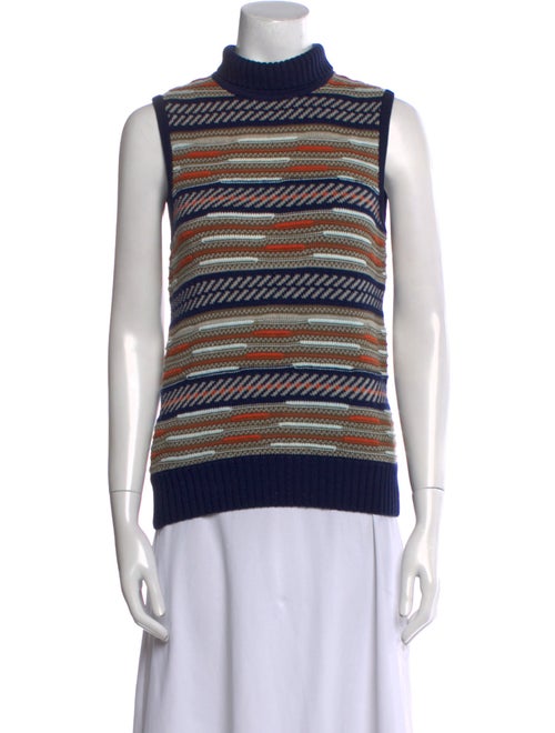 Diane von Furstenberg Merino Wool Striped Sweater