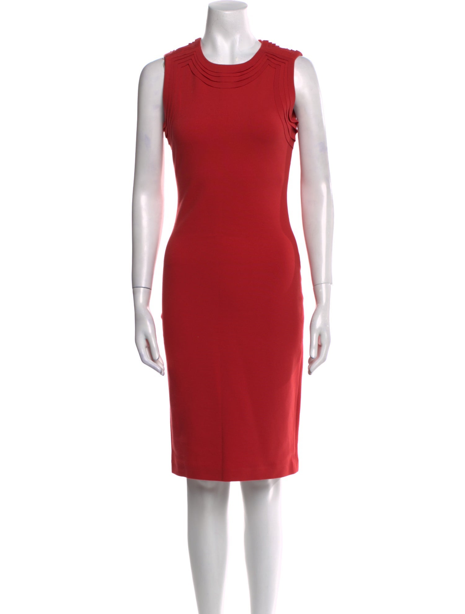 Diane von Furstenberg Crew Neck Knee-Length Dress