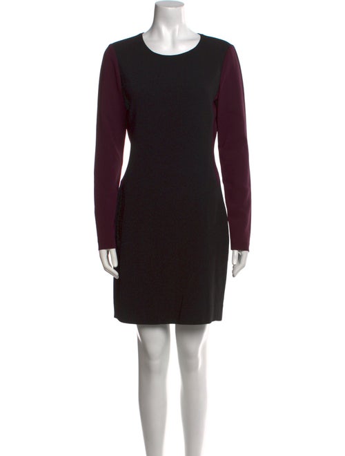 Diane von Furstenberg Crew Neck Mini Dress