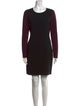 Diane von Furstenberg Crew Neck Mini Dress