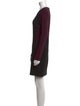 Diane von Furstenberg Crew Neck Mini Dress