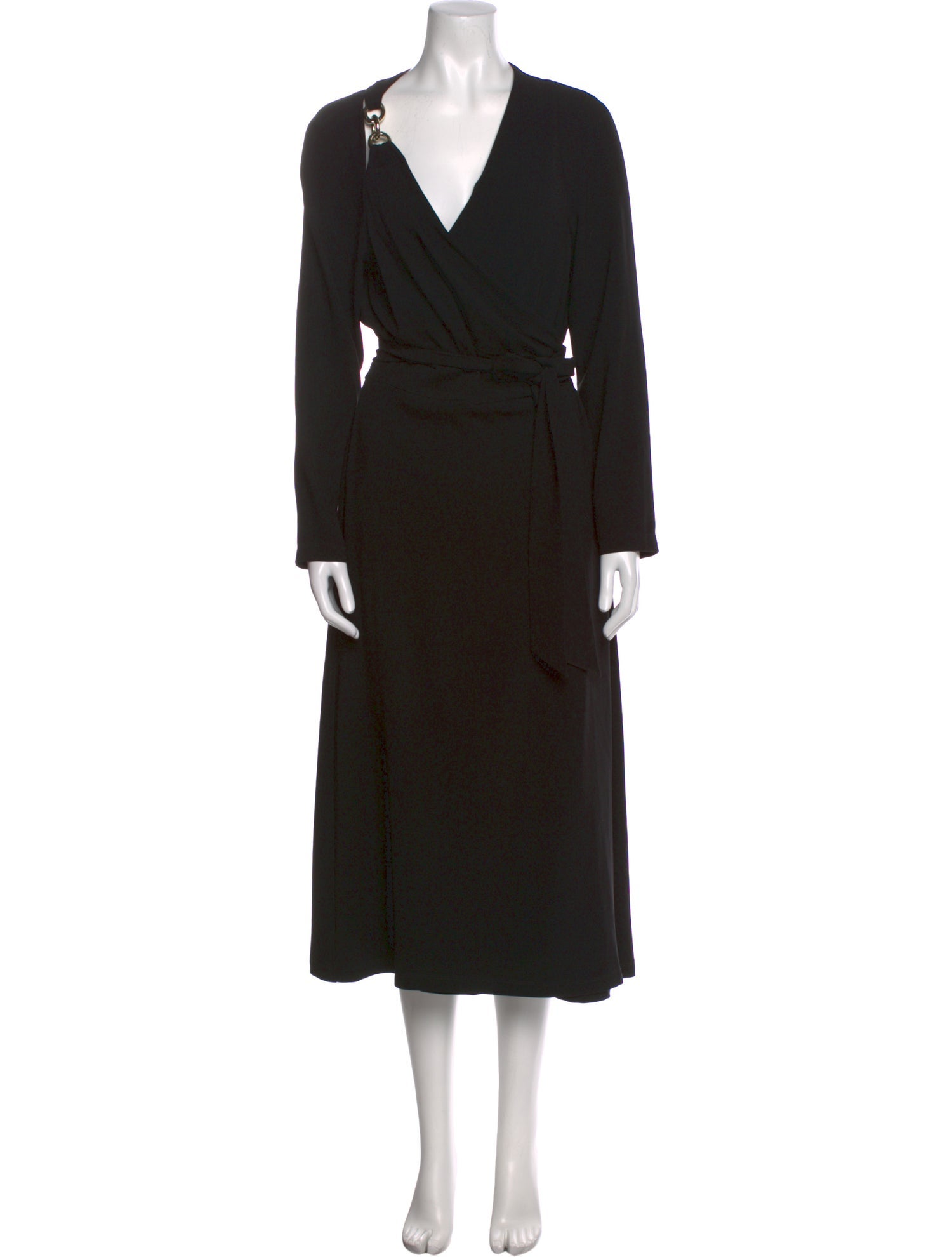 Diane von Furstenberg V-Neck Midi Length Dress