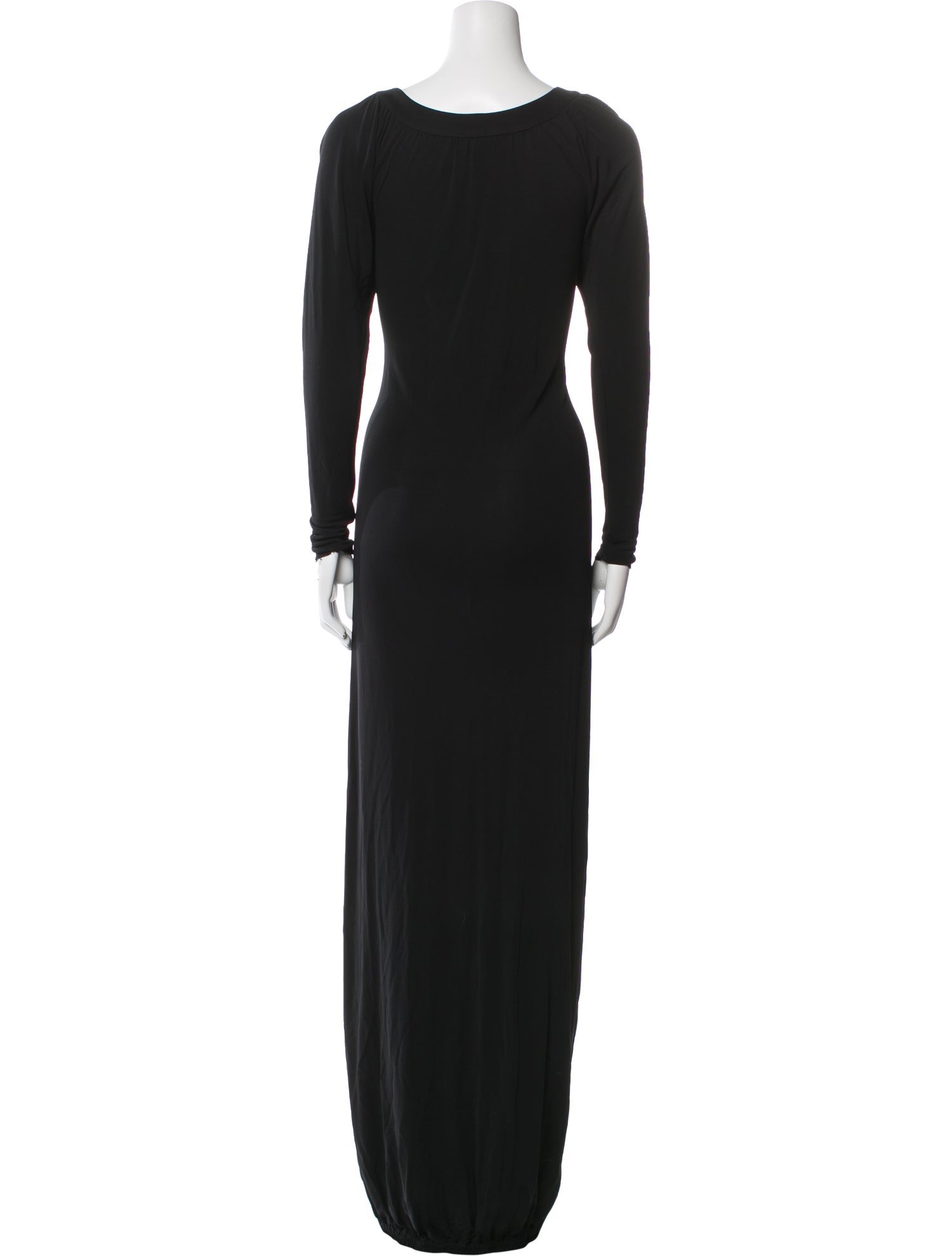 Diane von Furstenberg Scoop Neck Long Dress