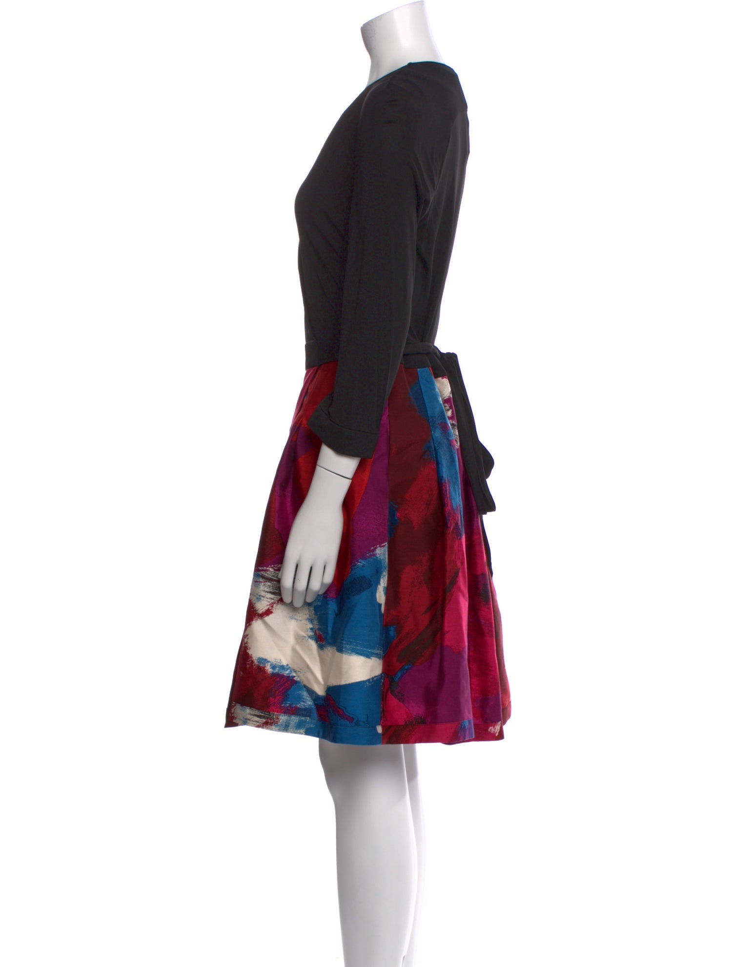 Diane von Furstenberg Printed Knee-Length Dress