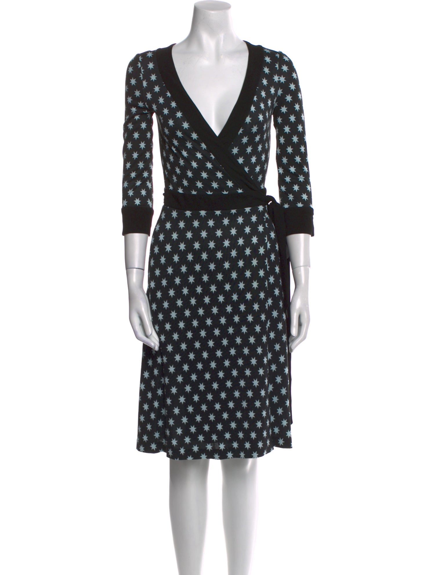 Diane von Furstenberg Silk Knee-Length Dress