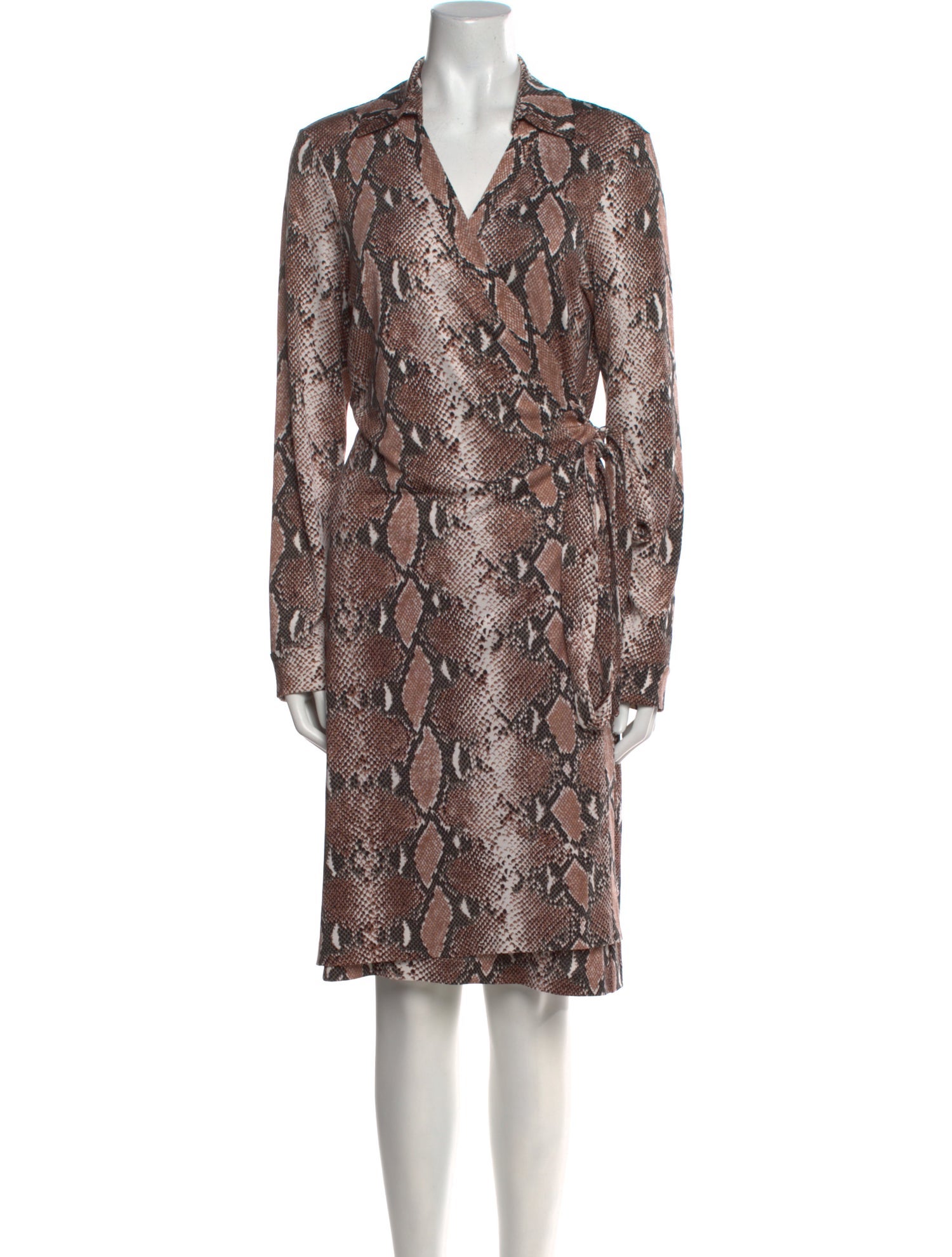 Diane von Furstenberg Silk Knee-Length Dress