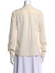 Diane von Furstenberg Silk Mock Neck Blouse