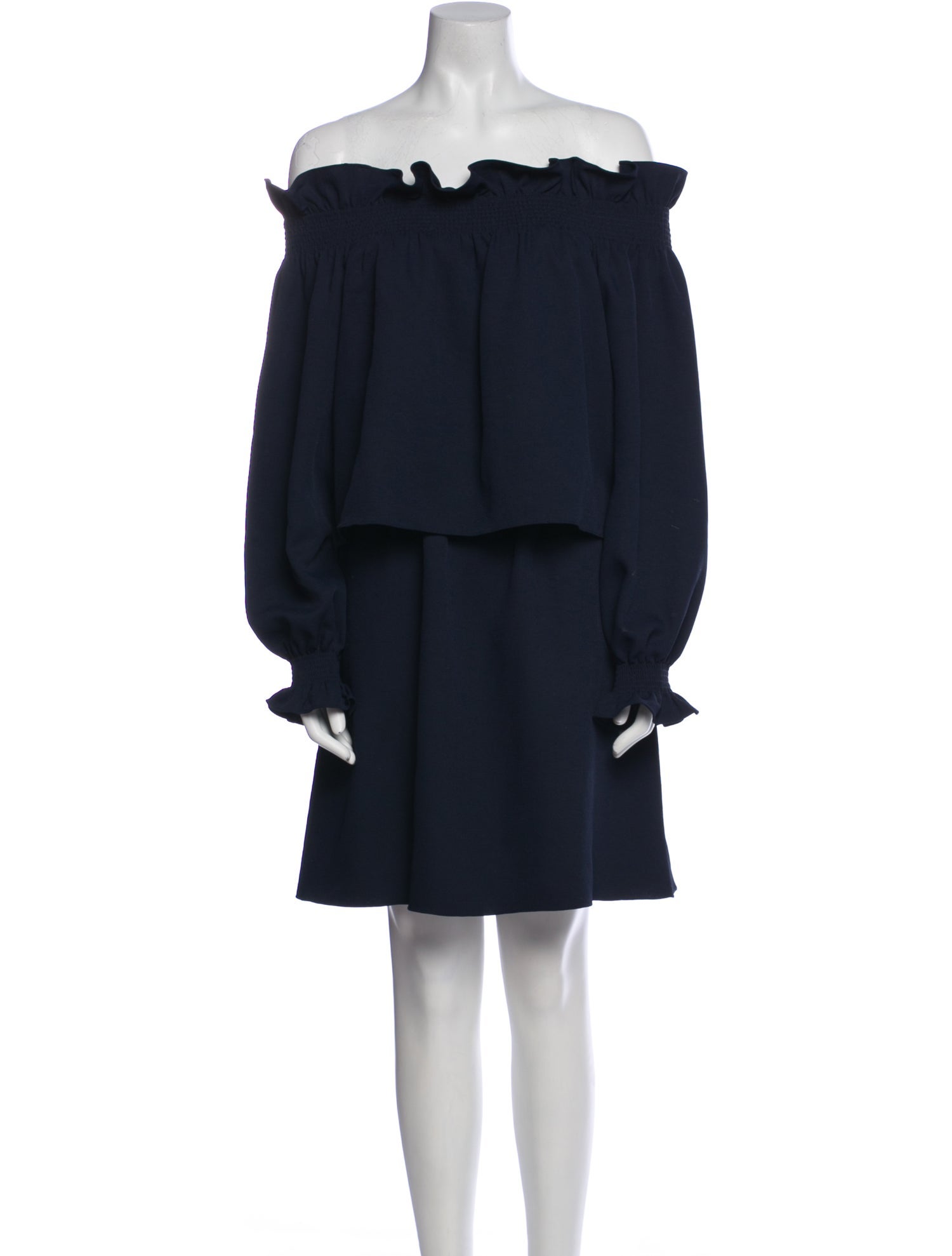 Diane von Furstenberg Off-The-Shoulder Mini Dress