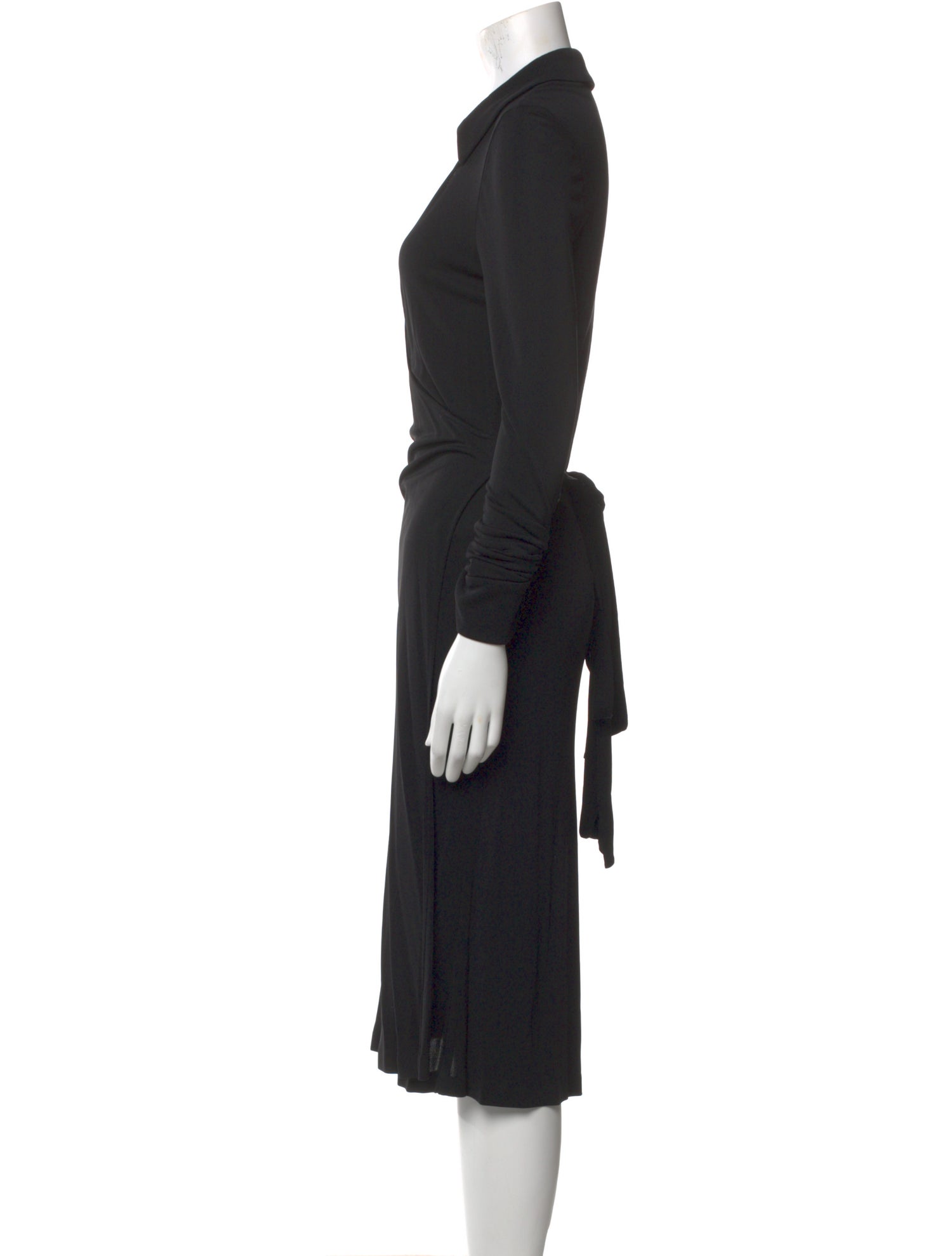 Diane von Furstenberg V-Neck Midi Length Dress