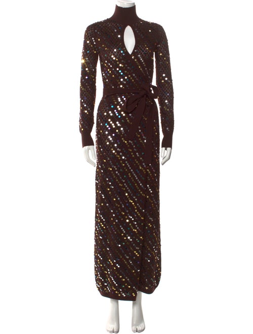 Diane von Furstenberg Merino Wool Printed Sweater