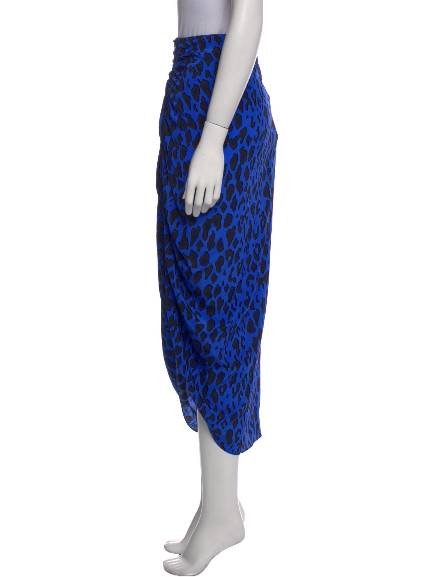 Diane von Furstenberg Silk Midi Length Skirt w/ Tags