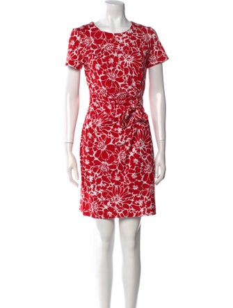 Diane von Furstenberg Printed Mini Dress