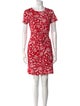 Diane von Furstenberg Printed Mini Dress