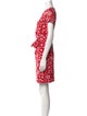 Diane von Furstenberg Printed Mini Dress