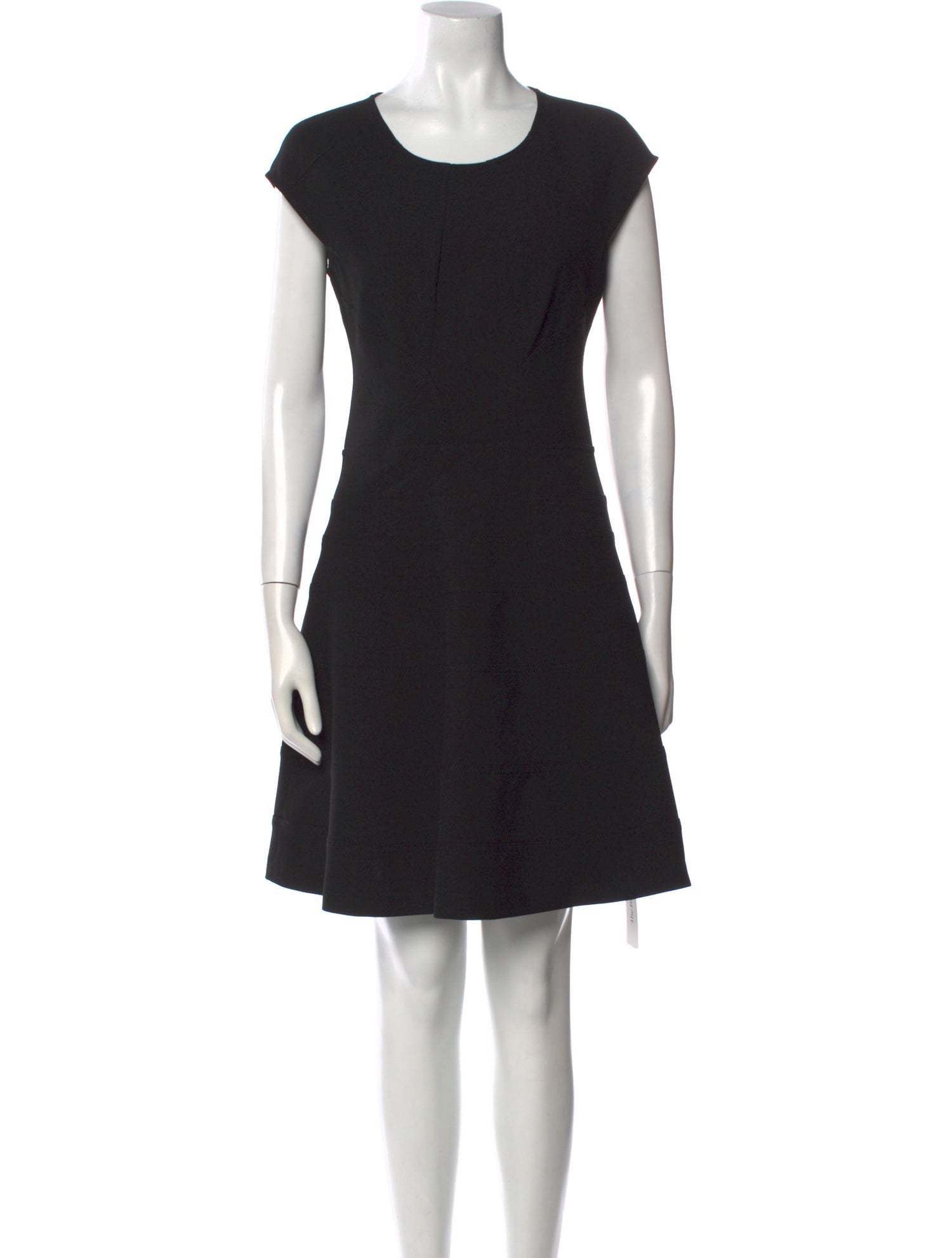 Diane von Furstenberg Scoop Neck Mini Dress