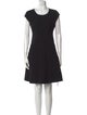 Diane von Furstenberg Scoop Neck Mini Dress