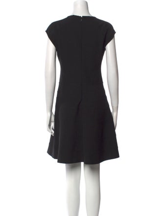 Diane von Furstenberg Scoop Neck Mini Dress