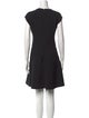 Diane von Furstenberg Scoop Neck Mini Dress