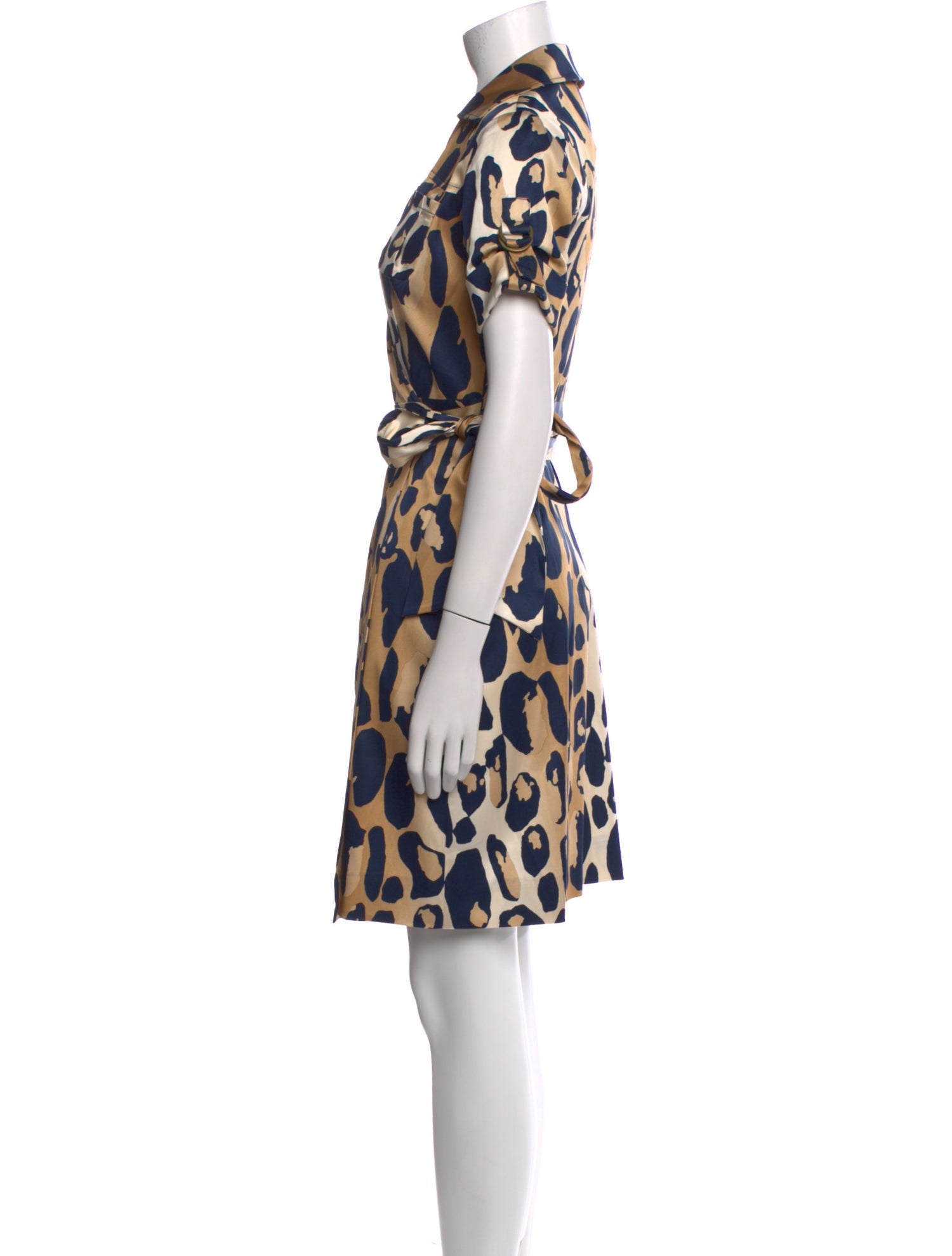 Diane von Furstenberg Silk Knee-Length Dress