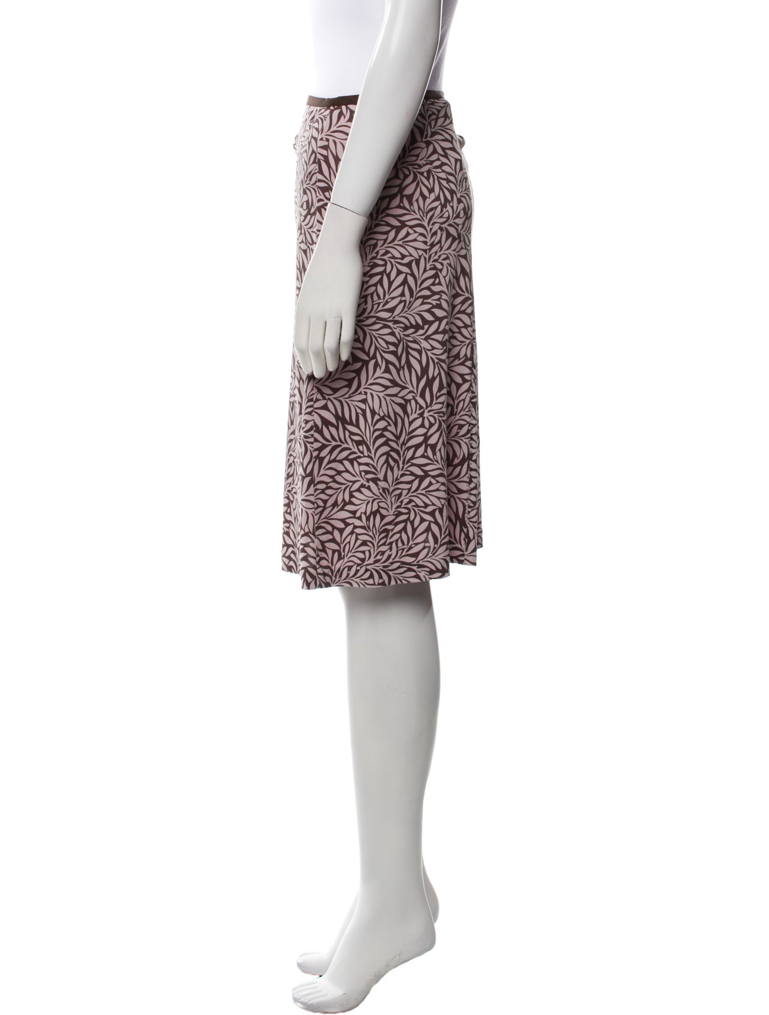 Diane von Furstenberg Silk Knee-Length Skirt