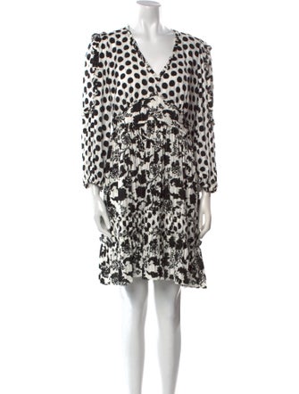 Diane von Furstenberg Printed Mini Dress