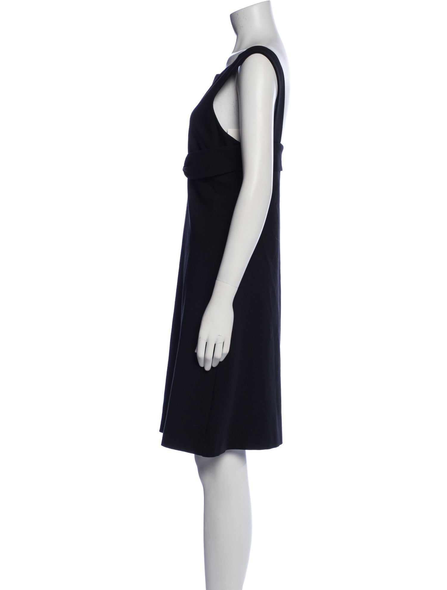 Diane von Furstenberg Bateau Neckline Knee-Length Dress