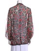 Diane von Furstenberg Silk Printed Blouse