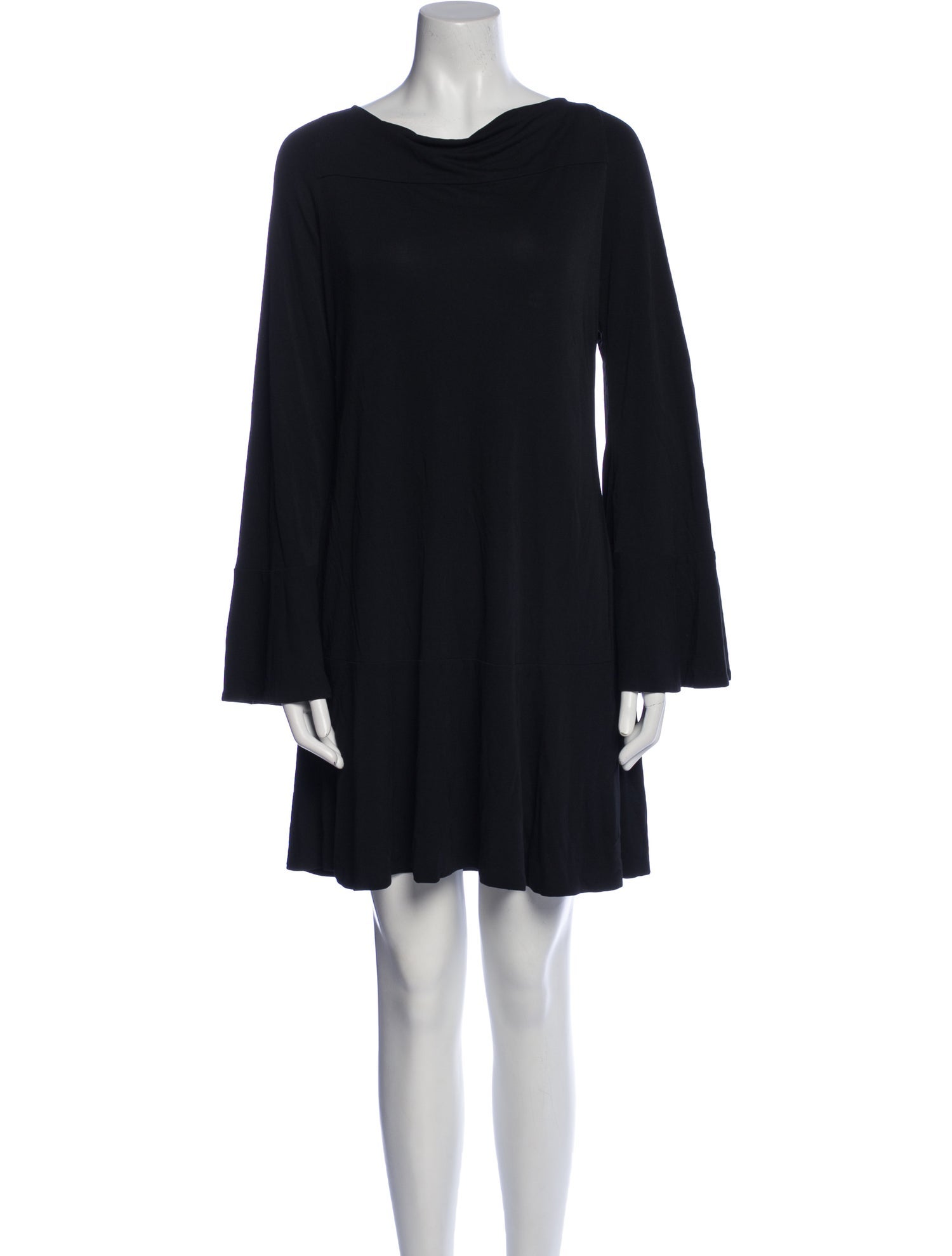 Diane von Furstenberg Cowl Neck Mini Dress