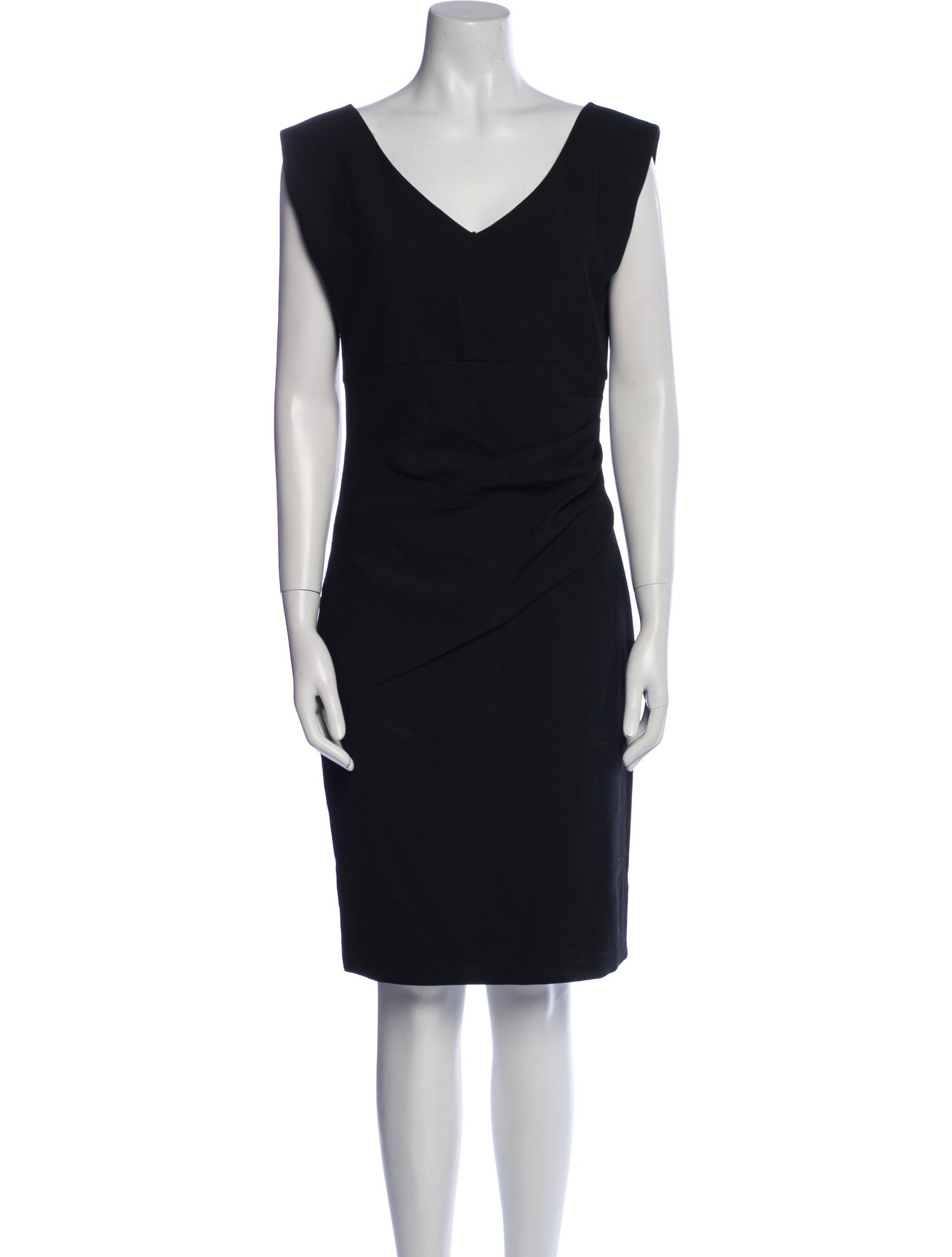 Diane von Furstenberg V-Neck Knee-Length Dress
