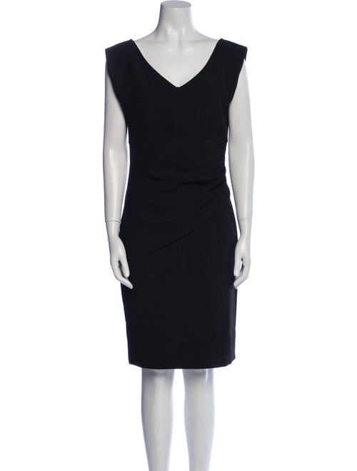 Diane von Furstenberg V-Neck Knee-Length Dress