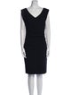 Diane von Furstenberg V-Neck Knee-Length Dress