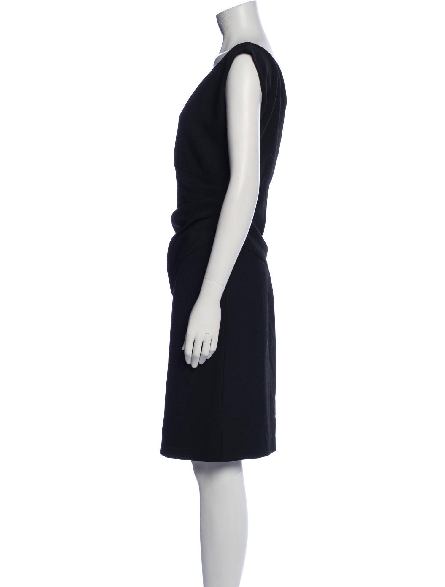 Diane von Furstenberg V-Neck Knee-Length Dress