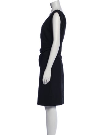 Diane von Furstenberg V-Neck Knee-Length Dress