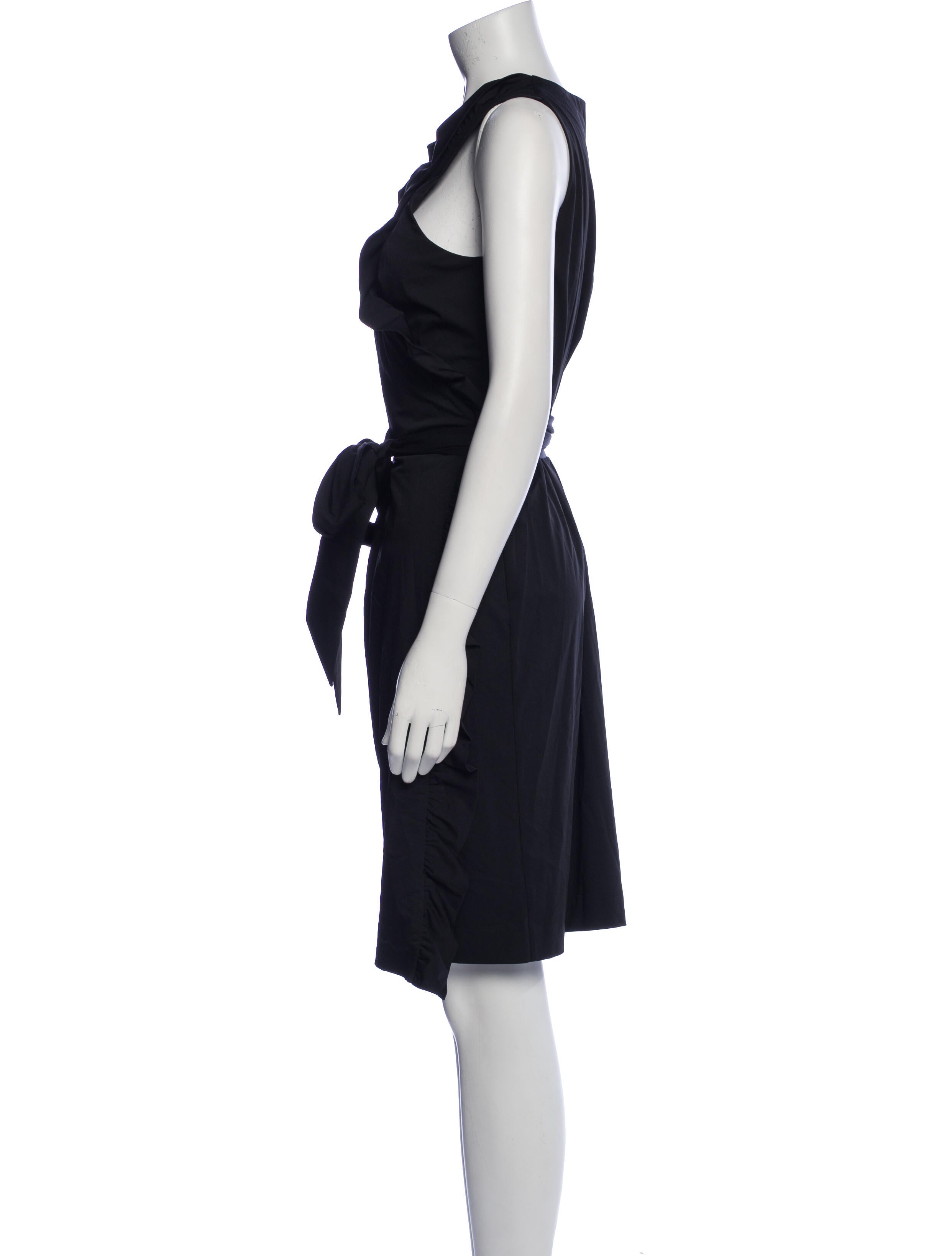 Diane von Furstenberg V-Neck Knee-Length Dress