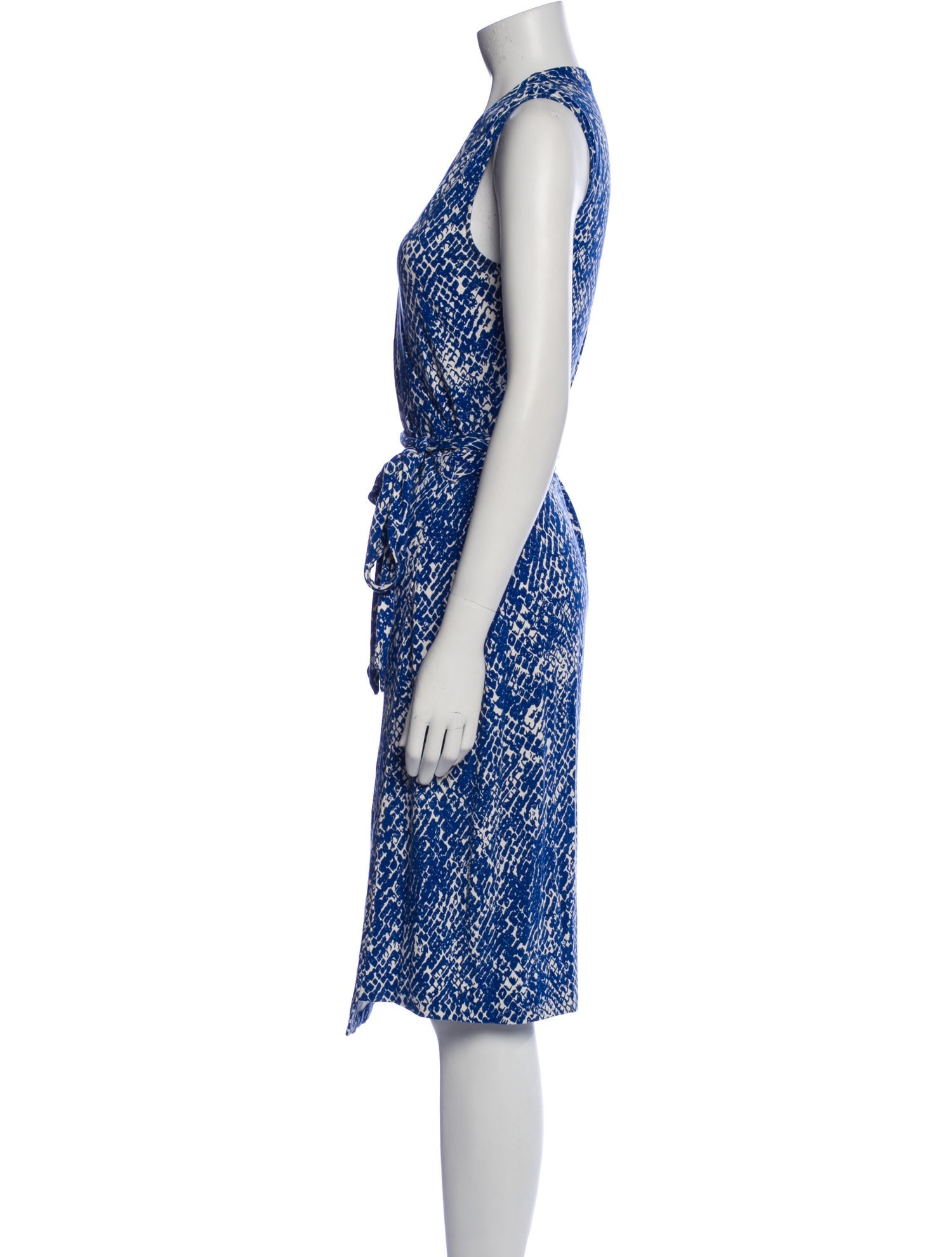 Diane von Furstenberg Printed Knee-Length Dress