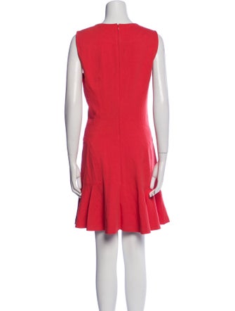 Diane von Furstenberg Crew Neck Mini Dress