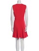 Diane von Furstenberg Crew Neck Mini Dress