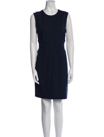 Diane von Furstenberg Crew Neck Mini Dress