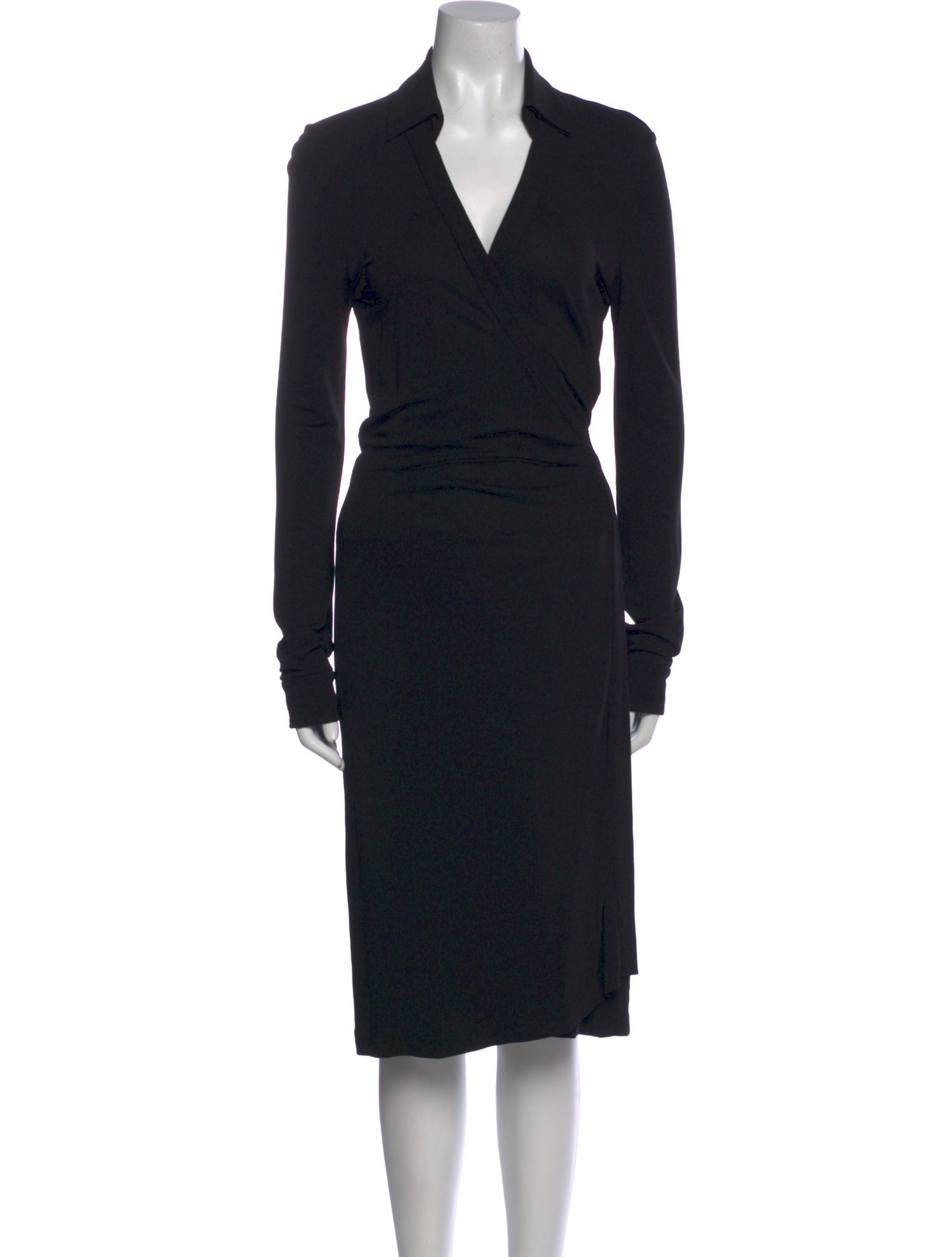 Diane von Furstenberg V-Neck Midi Length Dress