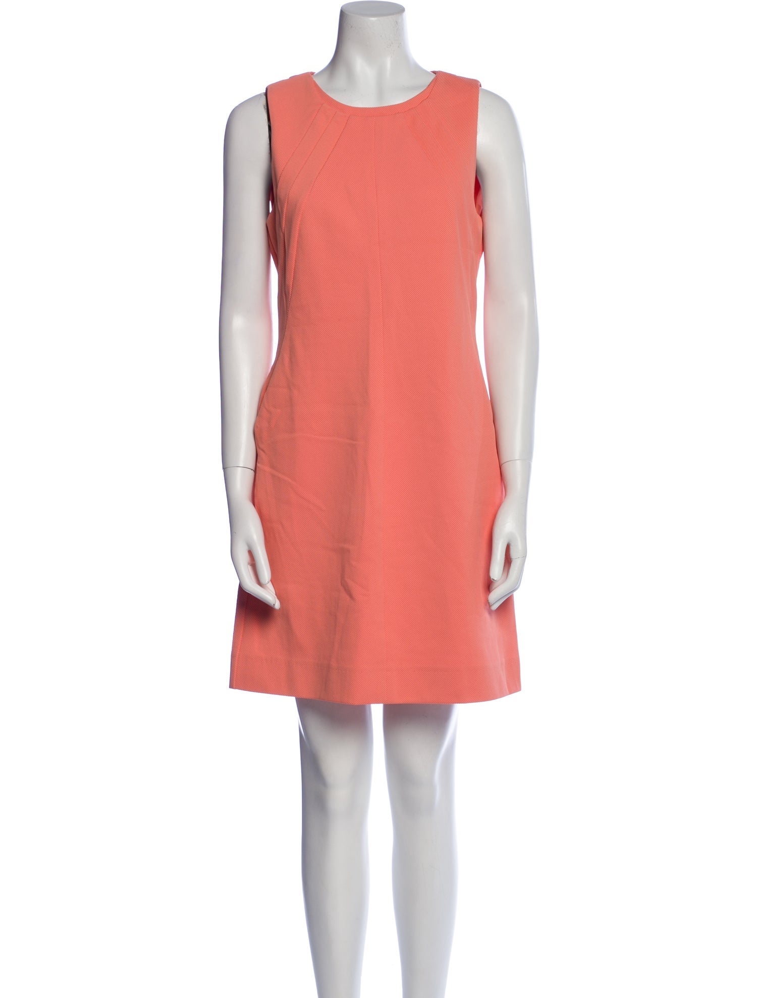 Diane von Furstenberg Scoop Neck Mini Dress