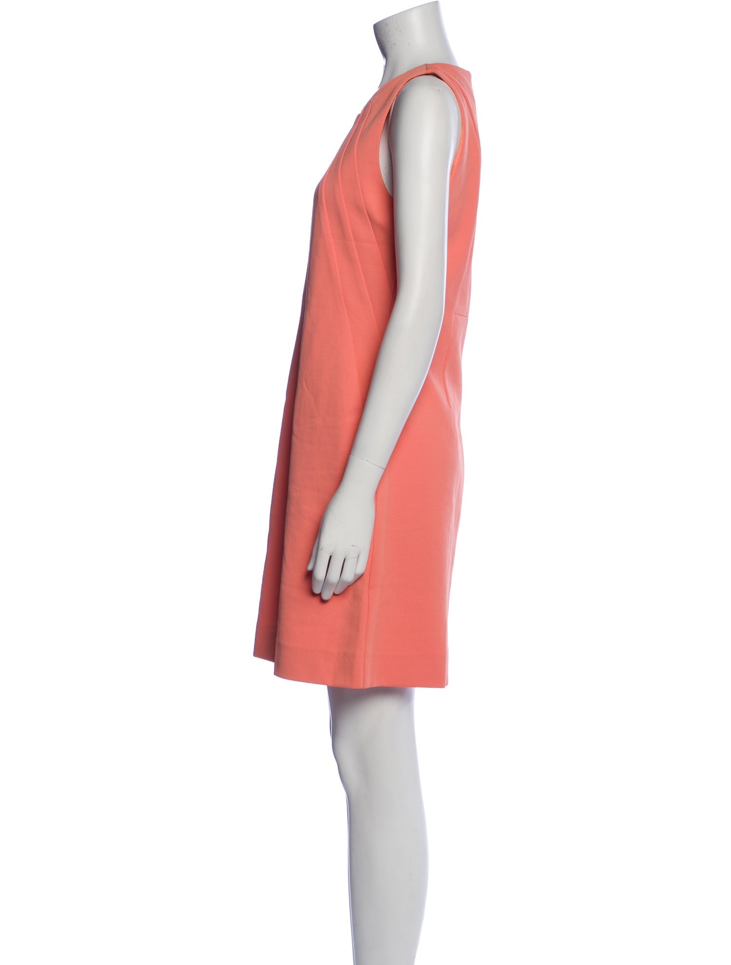 Diane von Furstenberg Scoop Neck Mini Dress