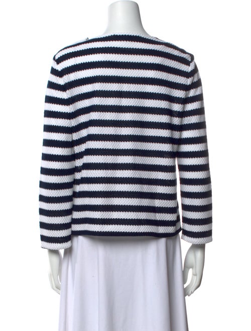 Diane von Furstenberg Striped Crew Neck Top