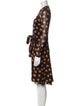 Diane von Furstenberg Printed Knee-Length Dress