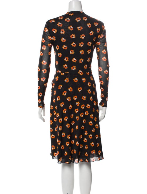 Diane von Furstenberg Printed Knee-Length Dress