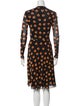 Diane von Furstenberg Printed Knee-Length Dress