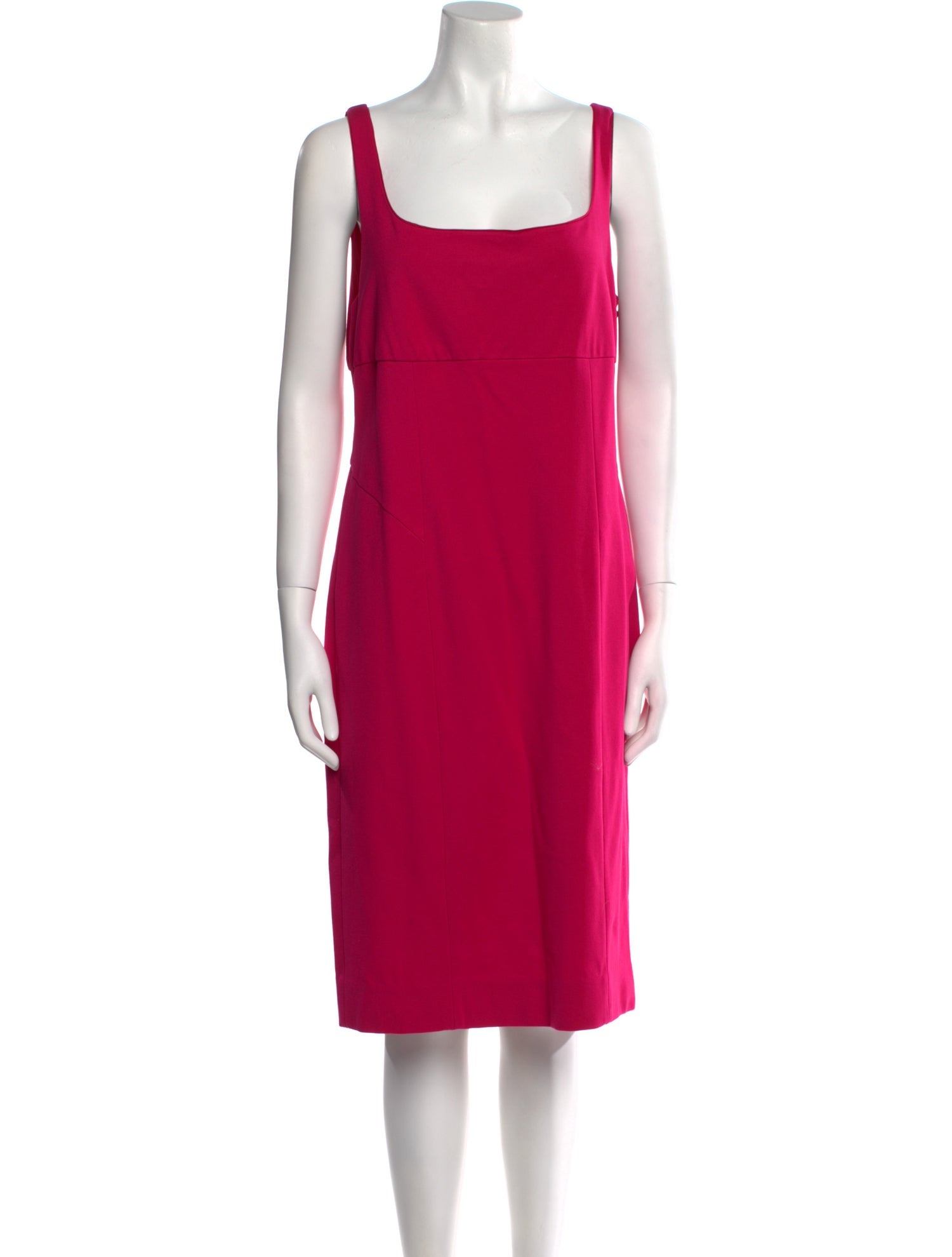 Diane von Furstenberg Square Neckline Midi Length Dress