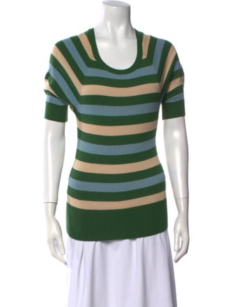 Diane von Furstenberg Cashmere Striped Sweater