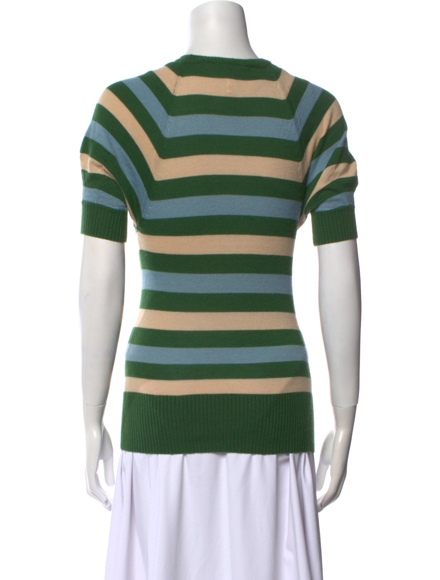 Diane von Furstenberg Cashmere Striped Sweater