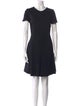Diane von Furstenberg Crew Neck Knee-Length Dress